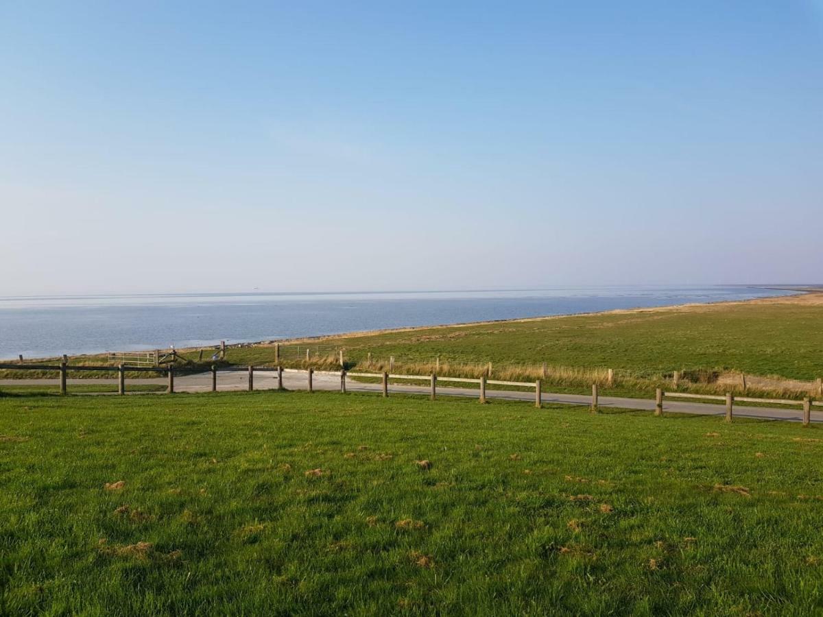 Kapitaenshaus Meerblick Langeneß Exterior foto