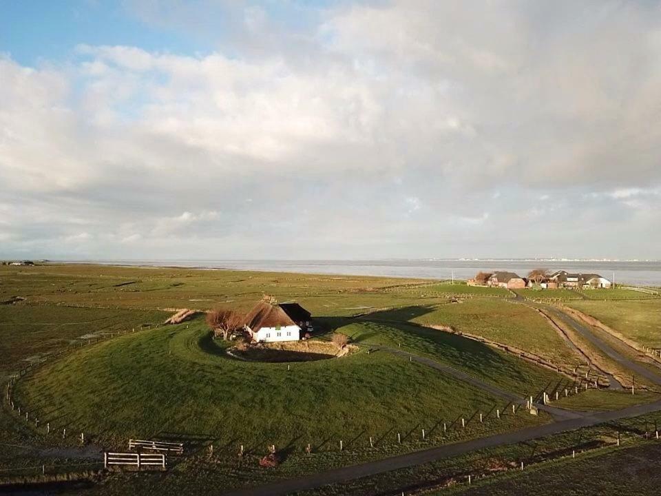 Kapitaenshaus Meerblick Langeneß Exterior foto
